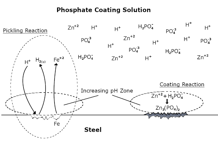 Phosphate Coating Reaction